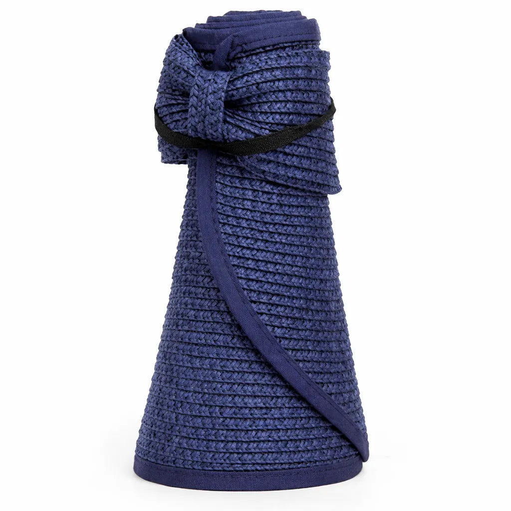 Pratique Nomade – Visière chapeau paille femme pliable