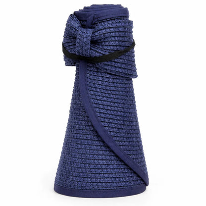 Pratique Nomade – Visière chapeau paille femme pliable