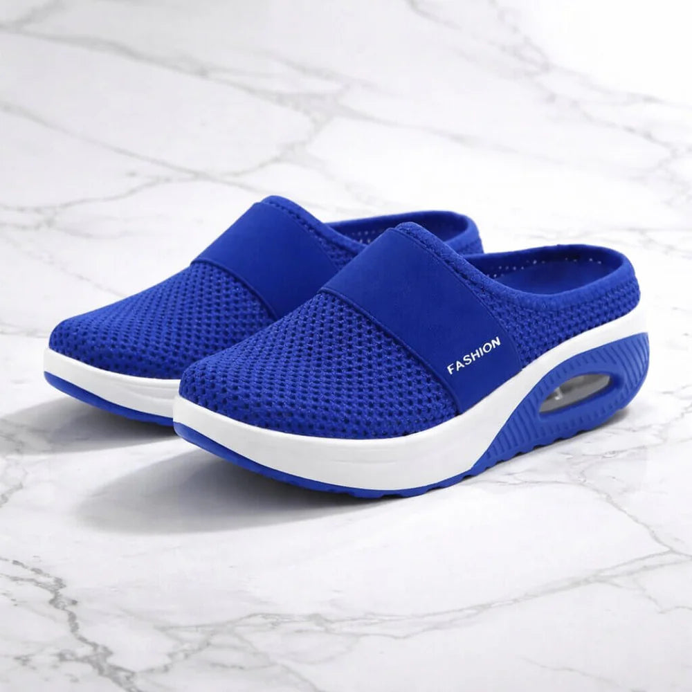 HomeStep | Chaussons Orthopédiques Faciles à Enfiler avec Mesh Respirant