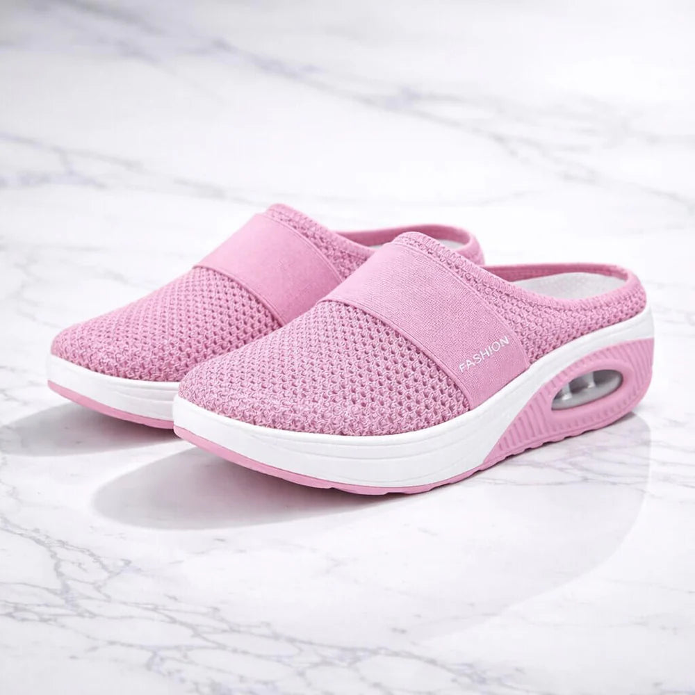 HomeStep | Chaussons Orthopédiques Faciles à Enfiler avec Mesh Respirant