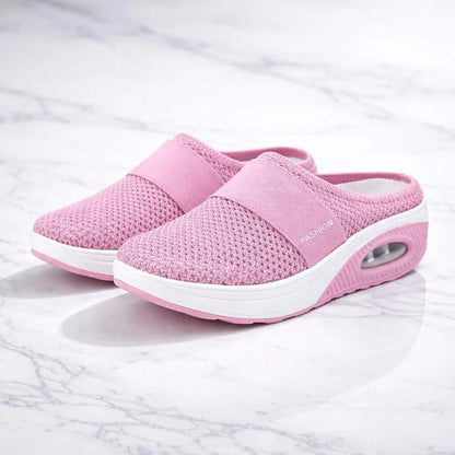 HomeStep | Chaussons Orthopédiques Faciles à Enfiler avec Mesh Respirant