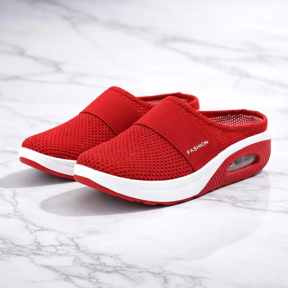 HomeStep | Chaussons Orthopédiques Faciles à Enfiler avec Mesh Respirant