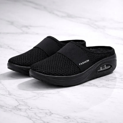 HomeStep | Chaussons Orthopédiques Faciles à Enfiler avec Mesh Respirant