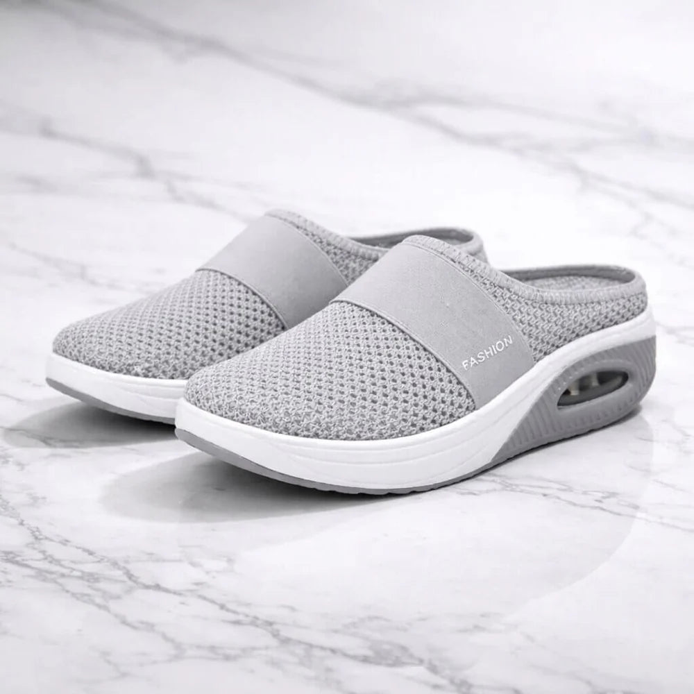 HomeStep | Chaussons Orthopédiques Faciles à Enfiler avec Mesh Respirant