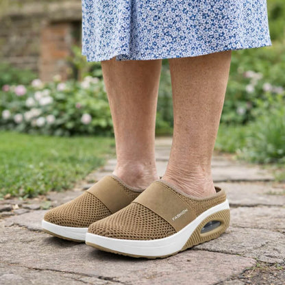 HomeStep | Chaussons Orthopédiques Faciles à Enfiler avec Mesh Respirant