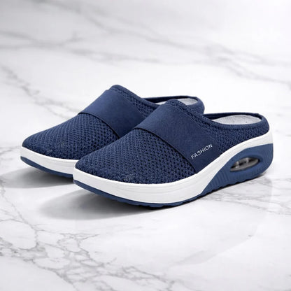 HomeStep | Chaussons Orthopédiques Faciles à Enfiler avec Mesh Respirant