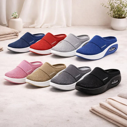 HomeStep | Chaussons Orthopédiques Faciles à Enfiler avec Mesh Respirant