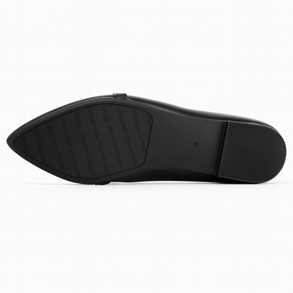 Mocassins Femme – Chaussures Plates avec Chaîne Décorative