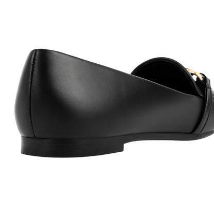 Mocassins Femme – Chaussures Plates avec Chaîne Décorative