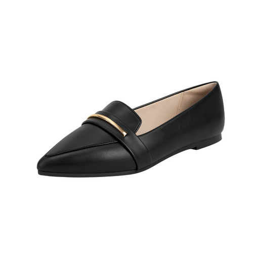 Chaussures plates femme à bout pointu – Mocassins