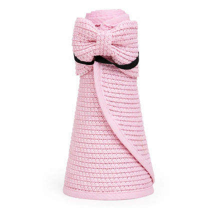 Pratique Nomade – Visière chapeau paille femme pliable