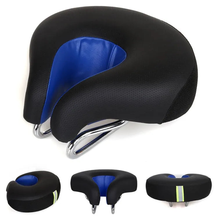 Selle de Vélo Ergonomique Parizor| Selle sans bec rembourrée, confort homme &amp; femme