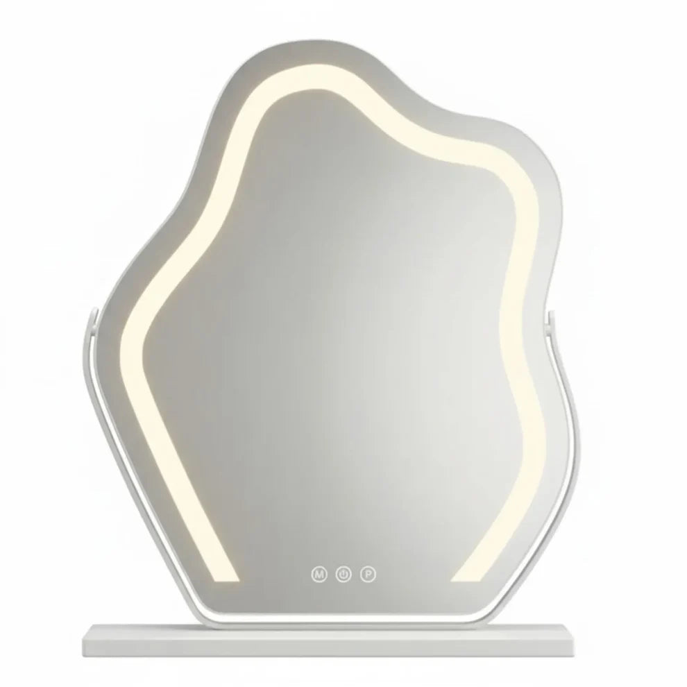 Luvia™ Élégance | Miroir LED Coiffeuse - miroir à maquillage coiffeuse