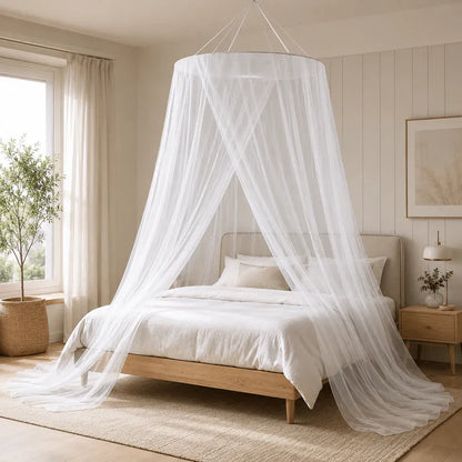DREAMGUARD | Moustiquaire Pliable Respirante pour Lit et Voyage