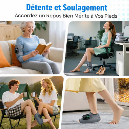 Masseur de Pied Électrique | Appareil de Massage des Pieds Réflexologie