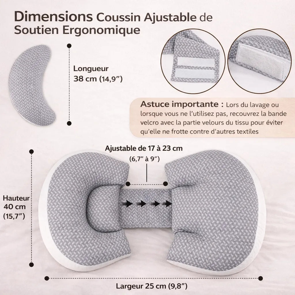 Coussin de Grossesse Ergonomique