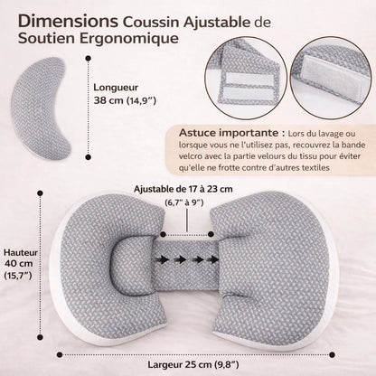 Coussin de Grossesse Ergonomique