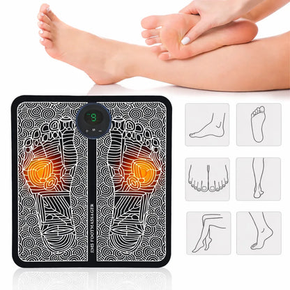 Appareil de Massage des Pieds – Tapis de massage électrique des pieds