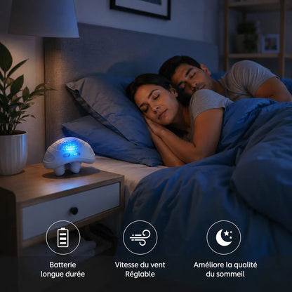 SleepAir | Mini Dispositif Respiratoire Anti-Ronflement Compact