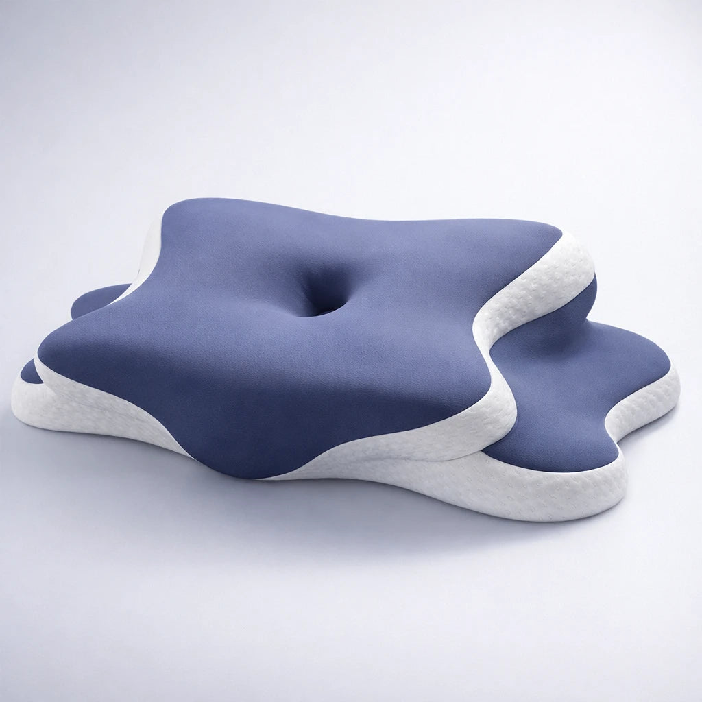 Oreiller Cervical Ergonomique à Mémoire de Forme