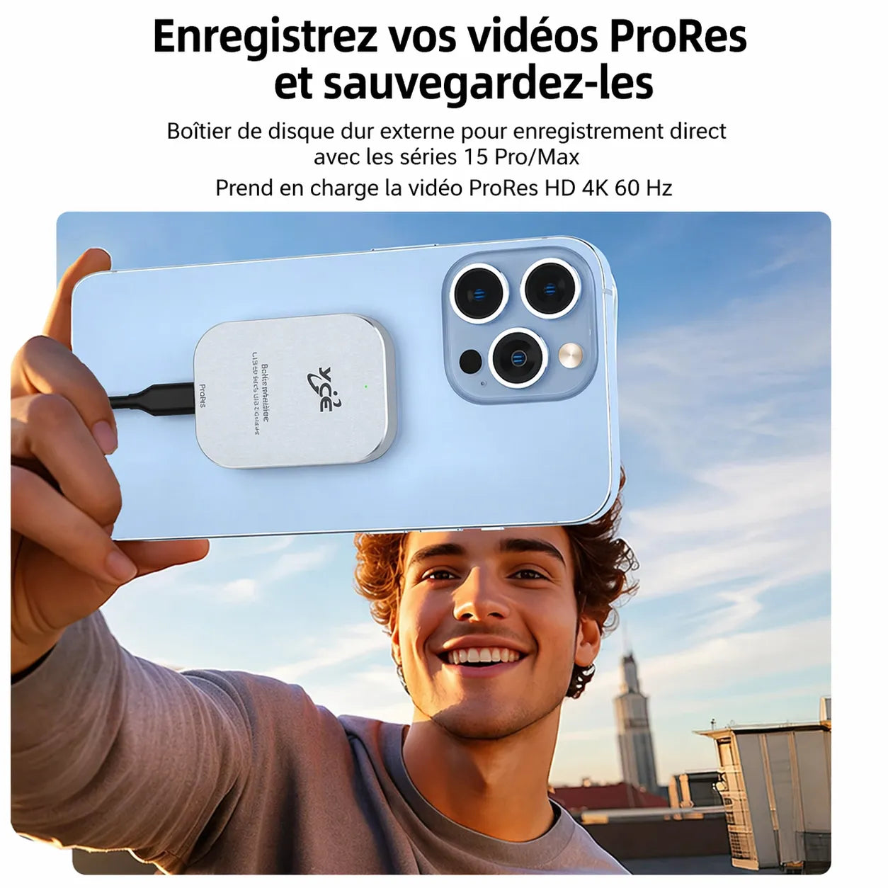 MagStore Pro – Disque Dur SSD Magnétique USB-C