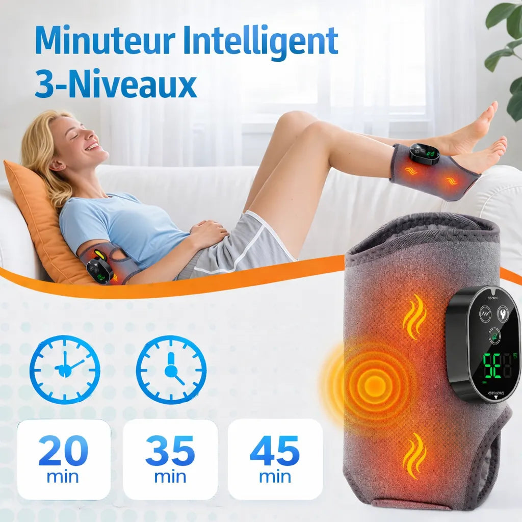 Masseur de Pied Électrique | Appareil de Massage des Pieds Réflexologie