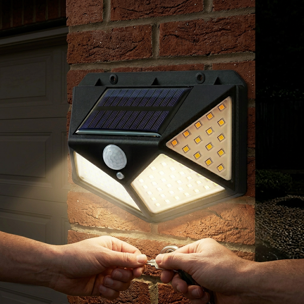 Applique Extérieur Solaire 100 LED