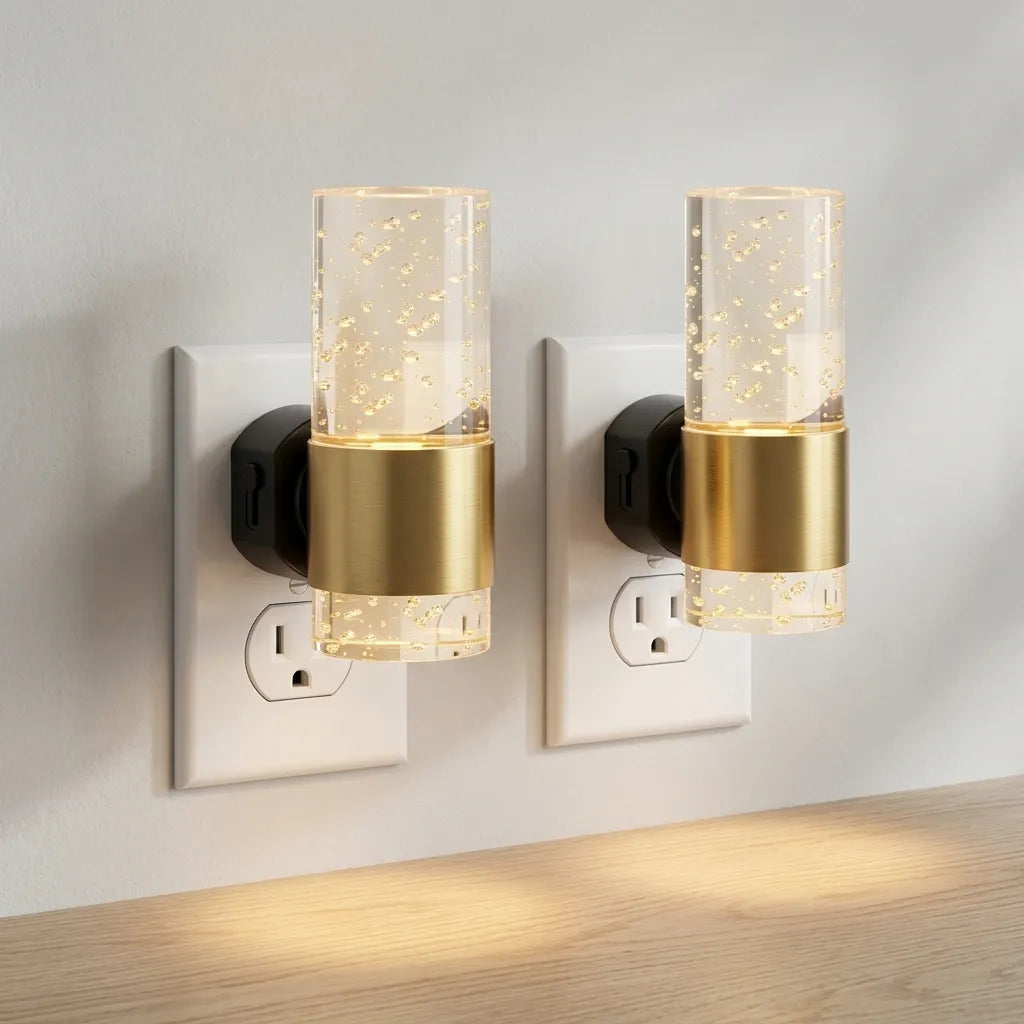 Applique Murale pour Chambre — Veilleuse LED à brancher
