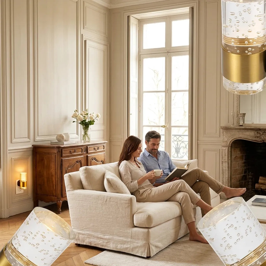 Applique Murale pour Chambre — Veilleuse LED à brancher