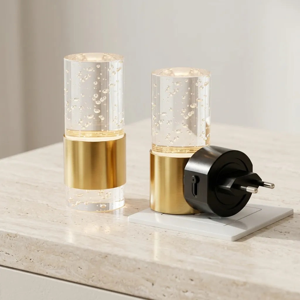 Applique Murale pour Chambre — Veilleuse LED à brancher
