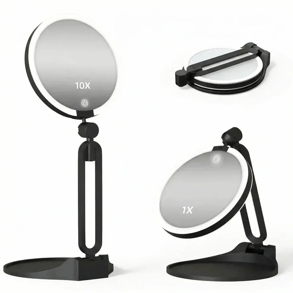 LUMIPRO™ Élégance | Miroir Maquillage LED et coiffeuse