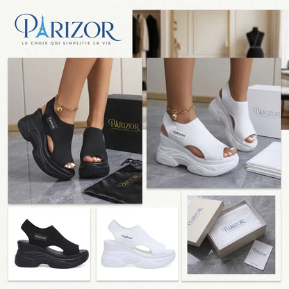 AIRLIFT™ | Sandale Plate Forme Femme – Confort & Respirabilité
