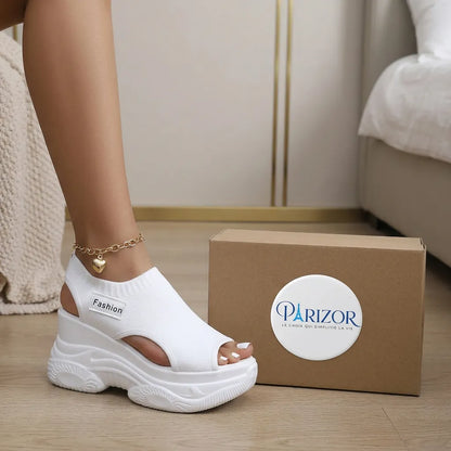 AIRLIFT™ | Sandale Plate Forme Femme – Confort & Respirabilité