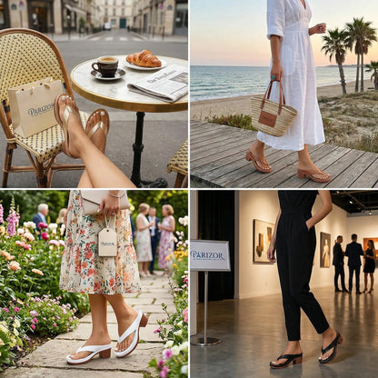 LUXARA DORÉ™ | Sandales Dorées Femme Élégantes Été – Plateforme Talon Confort