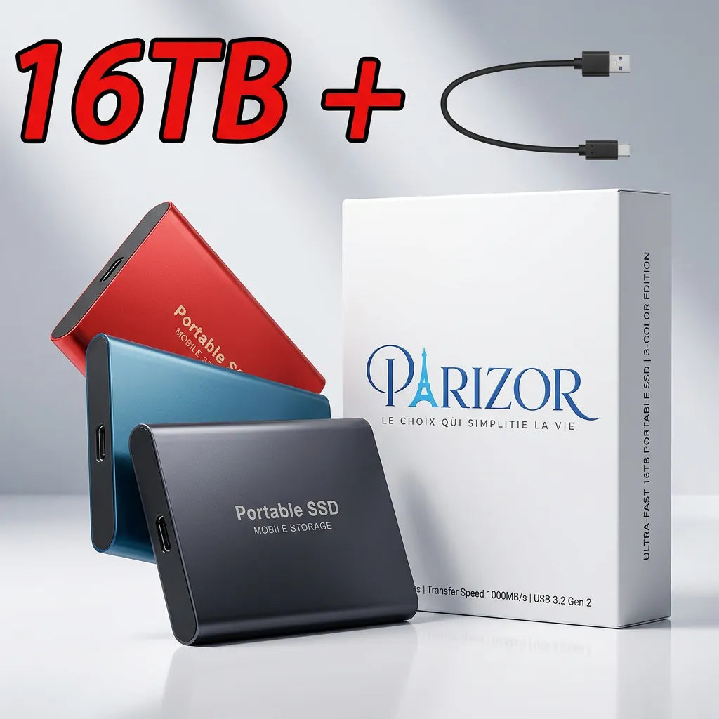 StorageFlex Pro - Disque SSD Externes USB 3.1 Type-C