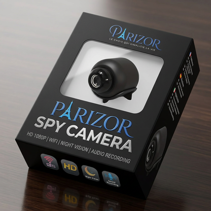 NoxCam - Mini caméra espion WiFi 1080P + vision nocturne | Surveillance maison