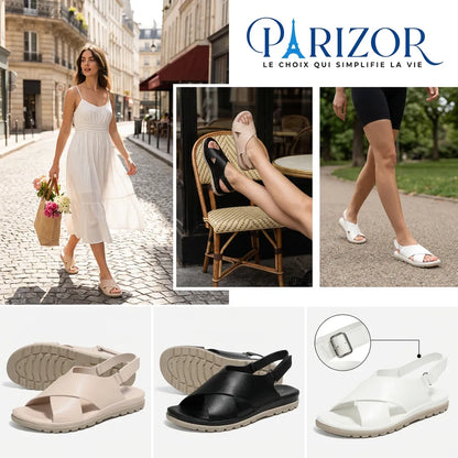 CONFORTA LIFT | Sandales Plates Femme Été – Confort & Légèreté