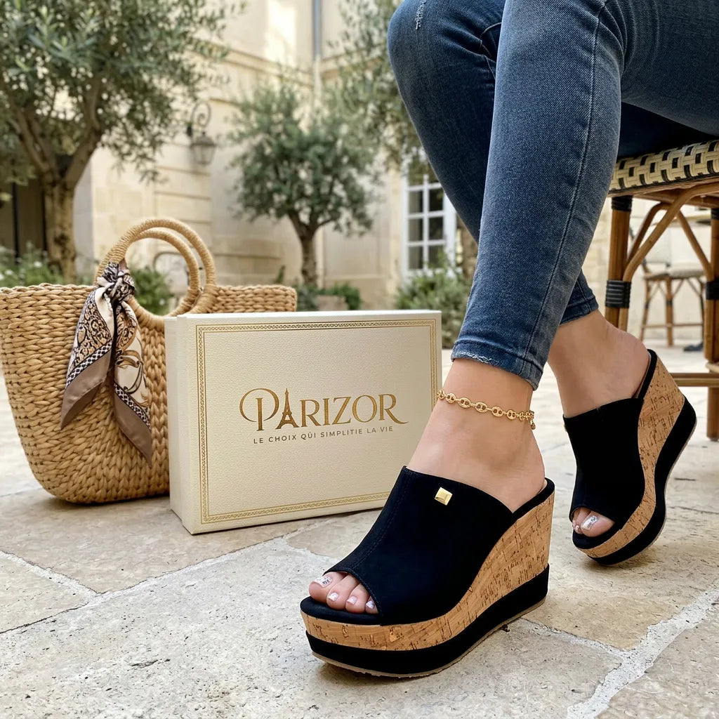 SUMMER LIFT™ | Sandales Plateforme Femme Été – Confort & Style