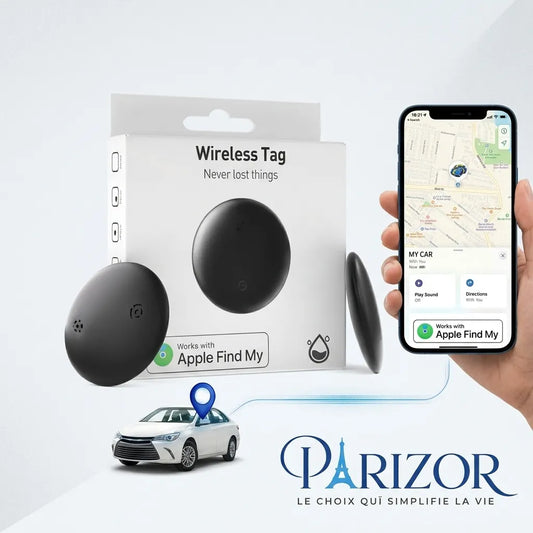 SuiviTrack Pro - Traceur GPS Sans Abonnement, Compatible Android & iOS