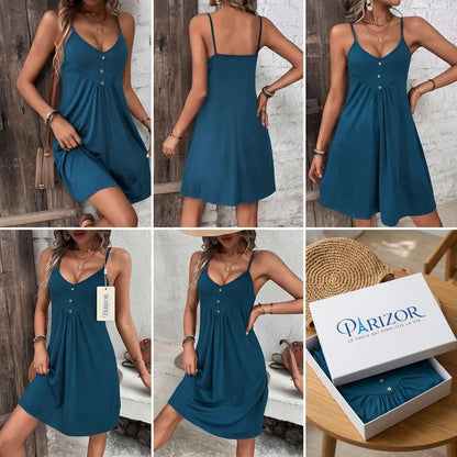 Élance Paris™ – Tunique Longue Femme Fluide Été