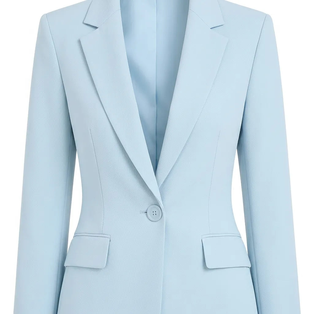 Élégance Prestige | Ensemble Tailleur Femme Blazer Long
