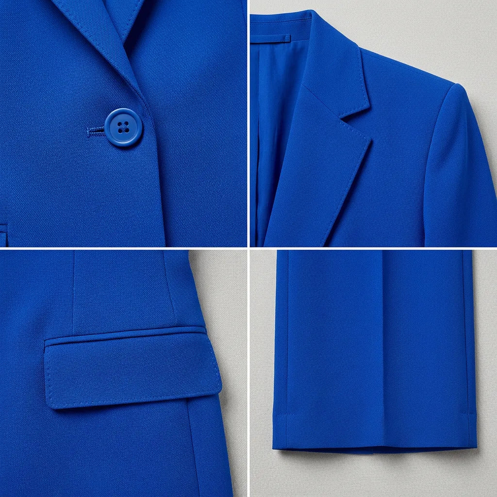 Élégance Prestige | Ensemble Tailleur Femme Blazer Long