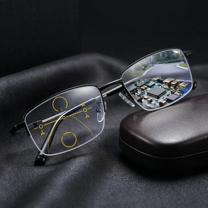 Lunettes Progressives VisionPro | Verres photochromiques intelligents multifocaux