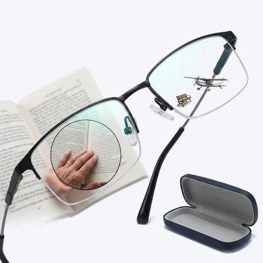 Lunettes Progressives VisionPro | Verres photochromiques intelligents multifocaux