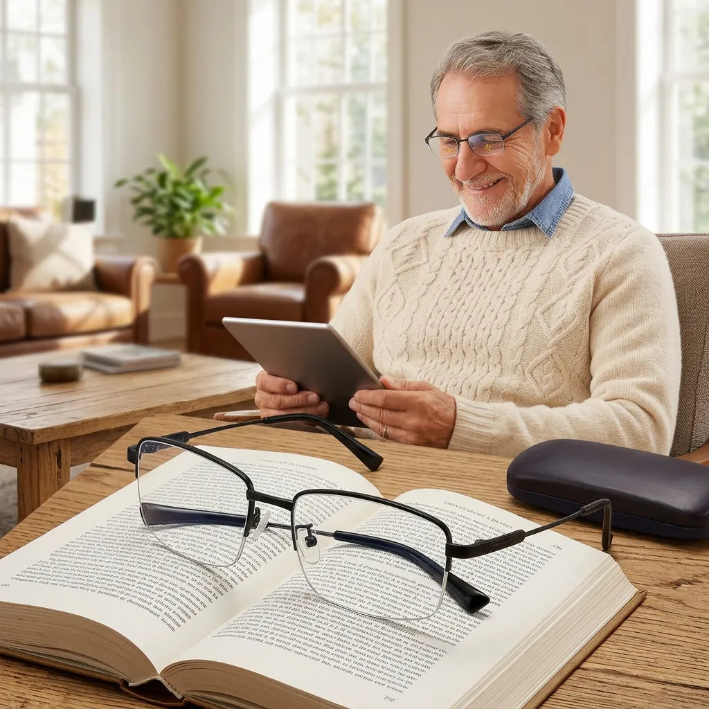 Lunettes Progressives VisionPro | Verres photochromiques intelligents multifocaux