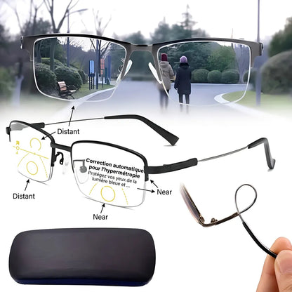 Lunettes Progressives VisionPro | Verres photochromiques intelligents multifocaux