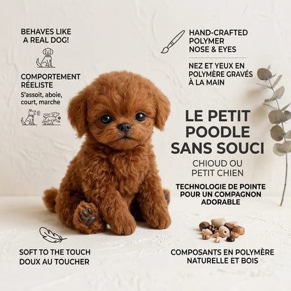 Chiot Robot Interactif PuppyBot | Compagnon réaliste réactif au toucher et à la voix