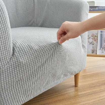 Housse de Fauteuil Velino | Housse pour fauteuil crapaud extensible antidérapante