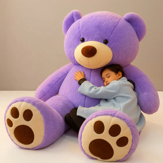 Ours en Peluche Câlinou | Grand nounours doux et moelleux pour cadeau