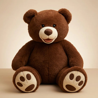 Ours en Peluche Câlinou | Grand nounours doux et moelleux pour cadeau
